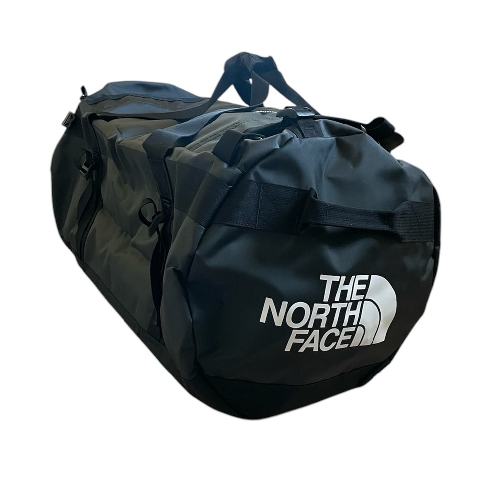 The North Face Base Camp Golden State Black Duffel Bag Large - Picture 3 of 13
